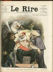 シャルル・レアンドル（1862-1934）のイラストを『Le Rire』の表紙に掲載。415