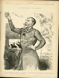 Le Rire』に掲載されたシャルル・レアンドル（1862-1934）のイラスト