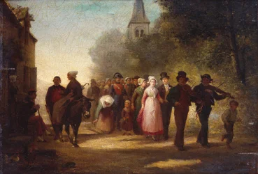 村の結婚、1872