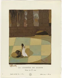 Gazette du Bon Ton、1914 - No. 7: ヨセフの伝説 / 第 2 幕の場面