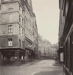 Rue de la Ferronnerie、c。 1865