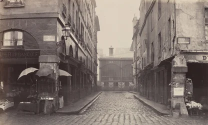 Rue du Contrat-Social、rue de la Tonnellerie、1864-1865。