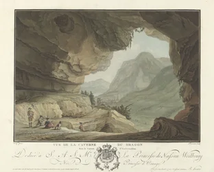 竜の洞窟からの景色 Vue de la Caverne du Dragon dans le Canton d