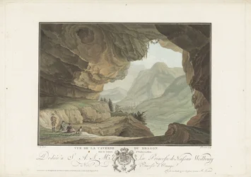 竜の洞窟からの景色 Vue de la Caverne du Dragon dans le Canton d
