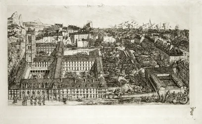 アンリ4世大学とリセナポレオン、1864年