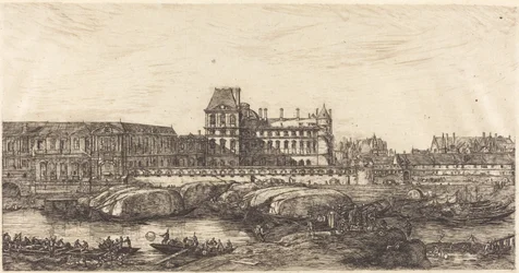 古いルーヴル、ゼーマンの絵画、1651年