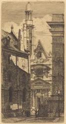 Saint-Etienne-du-Mont, Paris (パリの聖シュテファン教会)