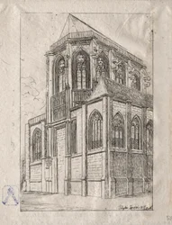 サン・マルタン・シュル・ルネル教会の後陣