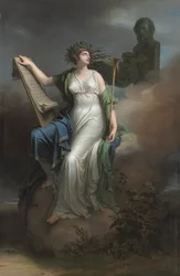 カリオペ、叙事詩の女神、1798年。