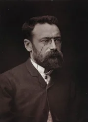 芸術および伝記アルバム、5年目、サロン1885;フランスの画家Paul Tavernier（1852-1943）の肖像