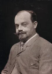 芸術および伝記アルバム、5年目、サロン1885;フランスの画家ガブリエルフェリエ（1847-1914）の肖像