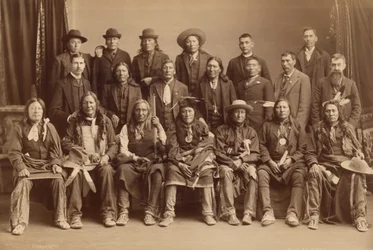 スー族代表団（1891年）（写真