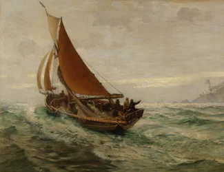 海の夜明け、1890