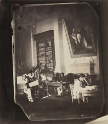 ヴァンセンヌの帝国亡命：図書館、1858-59。