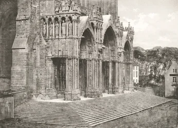 シャルトル大聖堂 - Portico du Midi XIIth Century