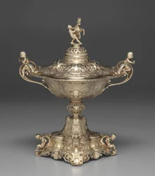 センターピース、1838-1848