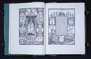 エドワード7世の祈祷書」（エセックス・ハウス・プレス刊）のタイトルページと扉の写真