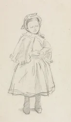 小さな女の子のための研究。