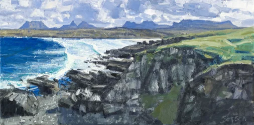 Achnahaird Bay, 2011（キャンバスに油彩）