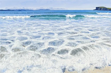 Oldshoremore Sea, 2010（キャンバスに油彩）