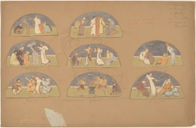 ルネットの習作