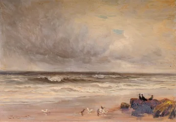 海岸、1887年。