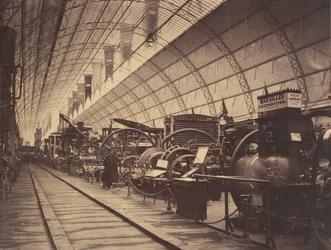フランスの機械、1855 年。