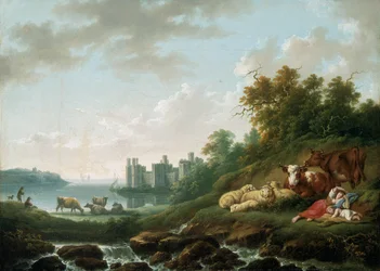 ケルナーヴォン城」1783-1840年