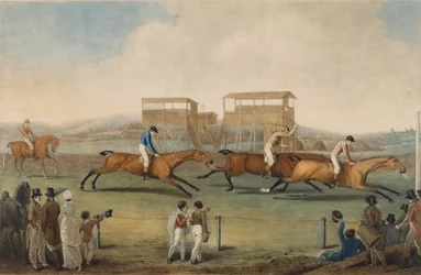 A Pair：Coming In、London、January 20th 1803（アクアチント）