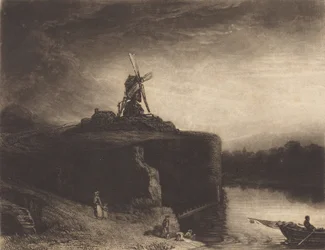 1823年に出版された「The Mill」。