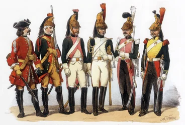 フランス軍の制服：18-19世紀、シャルル・ヴェルニエ（1831-1887年