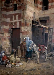 「占い」、1887
