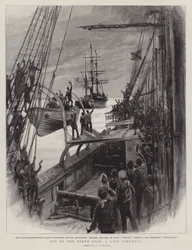 北極に向けて、最後の別れ