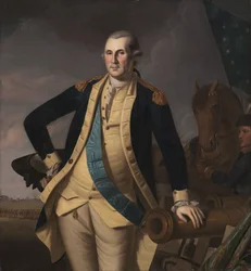 プリンストンの戦いでのジョージワシントンc。 1779年。