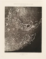 月の写真図、プレートXVIII、4月17日