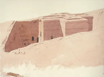 ジョルジスI、ラリベラ、エチオピア、1996（紙にトイレ）