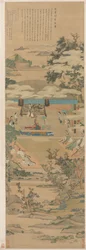 周の儀式に関する指導を行うシュアンウェン夫人、1638年。