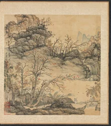 古代の巨匠の後の絵画: 秋の風景