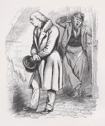 『ベランジェ全集』の屋根裏部屋、1836 年。