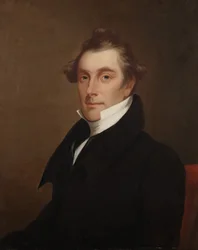ベンジャミン・フランクリン・バトラー、1833年頃（キャンバスに油彩）