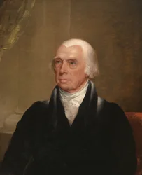 ジェームズ・マディソン（1751-1836）1829-30年頃（キャンバスに油彩）
