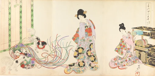 Chiyoda Castle Album of Women, 1895., 1895.