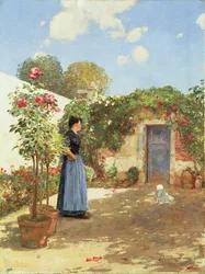 晴れた朝、ヴィリエ・ル・ベル