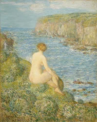 ニンフと海