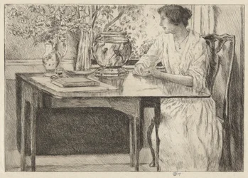 コロニアル テーブル、Cos Cob、1915 年