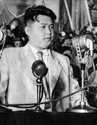 朝鮮民主主義人民共和国大統領、金日成の肖像