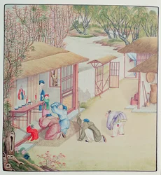 献身シーン