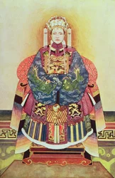 皇后両陛下（1835-1908）の肖像