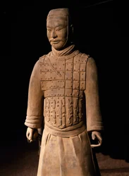 兵馬俑、秦の始皇帝陵、紀元前3世紀（写真