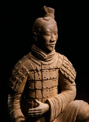 兵馬俑、秦の始皇帝陵、紀元前3世紀（写真